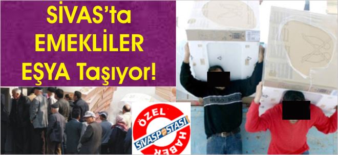 EMEKLİLER ZORDA!