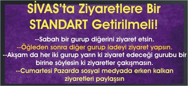 BİR ÇÖZÜM ÖNERİSİ!