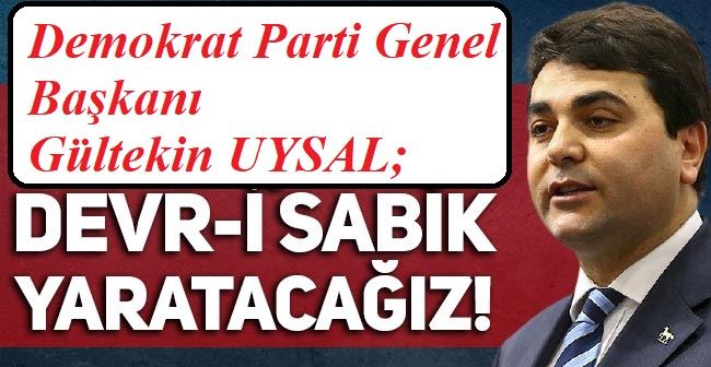 SİYASET HAREKETLENİYOR!