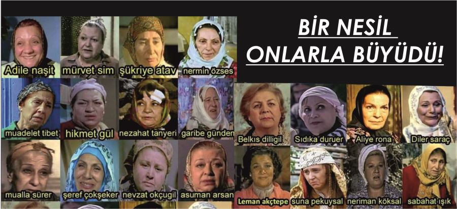 YEŞİLÇAMIN YILDIZLARI!