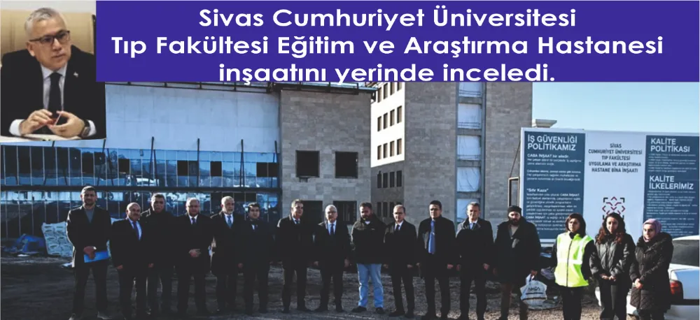 HASTANE İNŞAATI HIZLA İLERLİYOR!