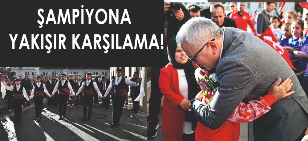 TÖRENLE KARŞILANDI!