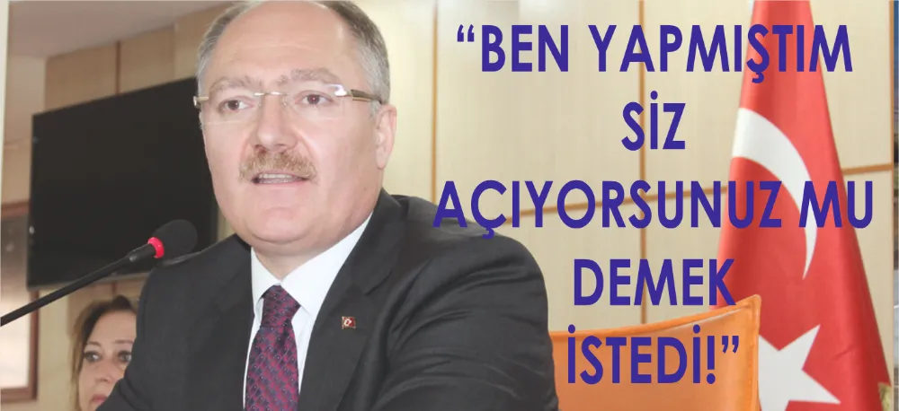 ESKİ BAŞKAN SAHNEDE!