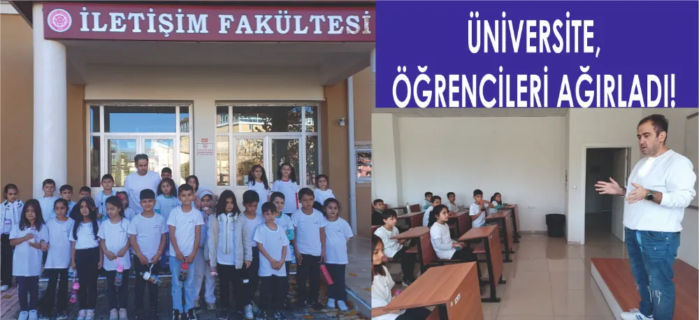 ÜNİVERSİTE, İLETİŞİMCİLERİ KONUK ETTİ!