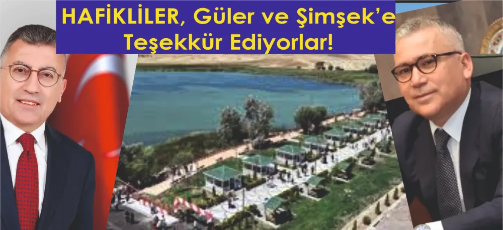 HAFİK GÖLÜ GÖZ KAMAŞTIRIYOR!