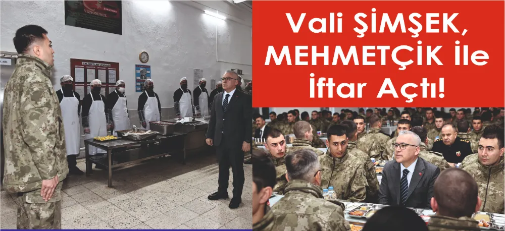 MEHMETÇİK İLE İFTAR AÇTI!