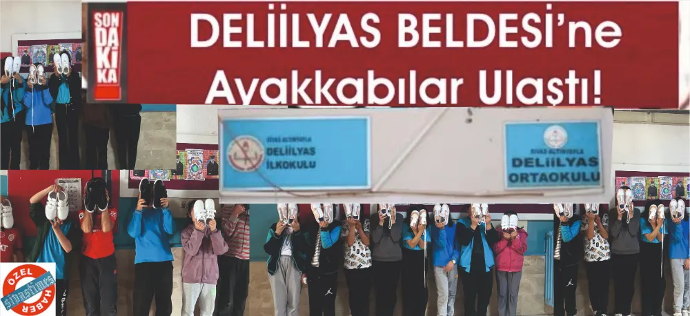 1058 ÖĞRENCİYE,1058 AYAKKABI!
