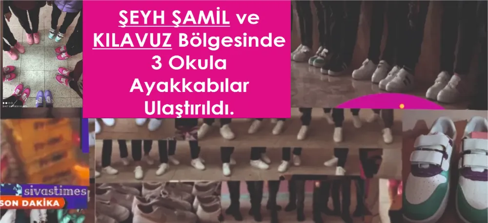 1058 ÖĞRENCİYE,1058 AYAKKABI!