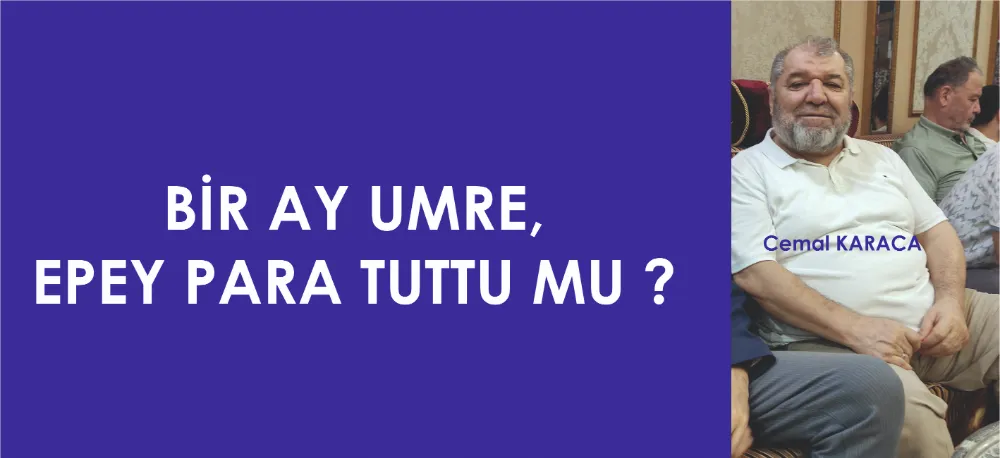 UMREDEN DÖNDÜ!