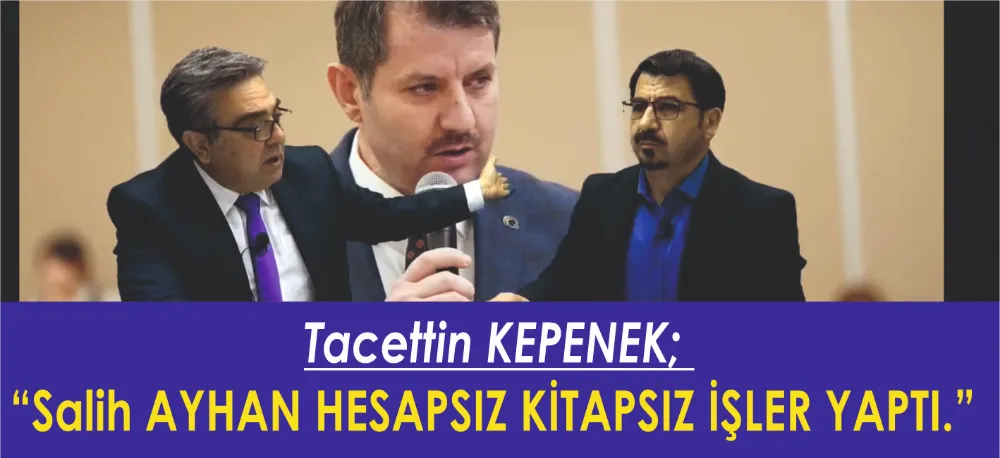 ŞEHRİN KAYNAKLARI İYİ KULLANILMADI!