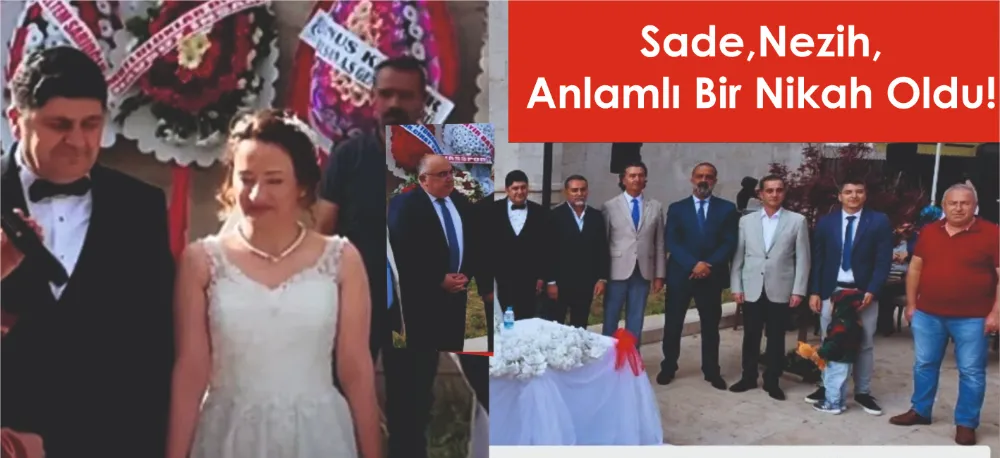 BAHÇEDE SADE NİKAH!