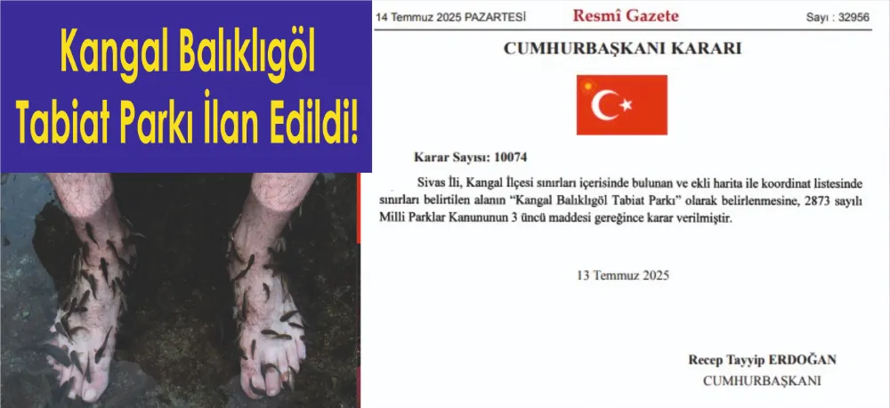 RESMİ GAZETEDE YAYINLANDI!