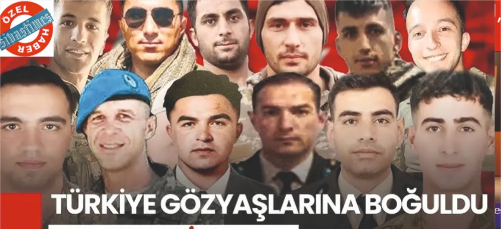 ŞEHİTLERİMİZ SON YOLCULUKLARINA UĞURLANIYOR!