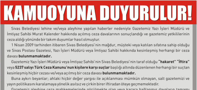 BASININ MECZUPLARI